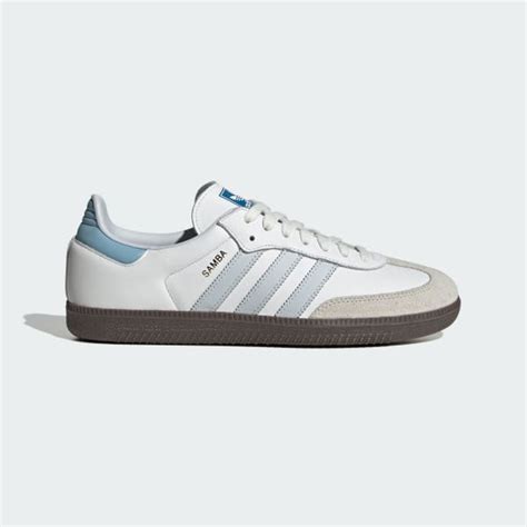 adidas schoenen wit met blauw|adidas Samba Schoenen online kopen .